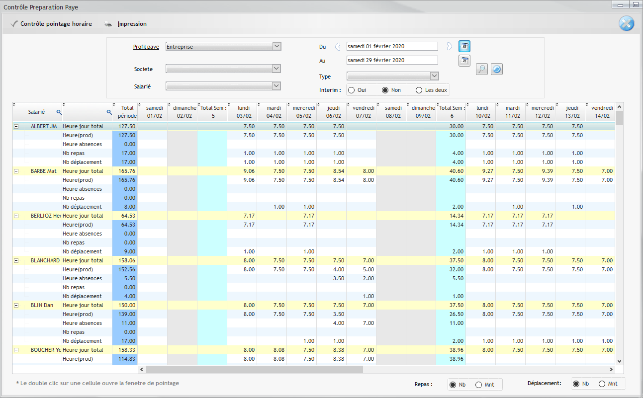 Logiciel De Gestion BTP - Préparation De La Paie - Lien Paye