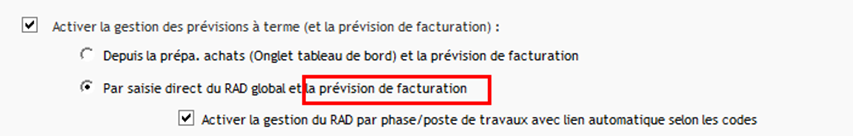 Facturation